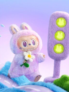 THE MONSTERS Big into Energy Series-Vinyl Plush Pendant LUCK